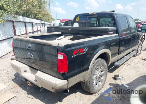 2010 Ford F-250 King Ranch z USA, uszkodzony, nr VIN 1FTSW2BR8AEB12497